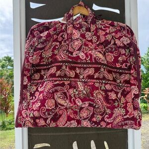 Piccadilly Plum Vera Bradley Garment Bag